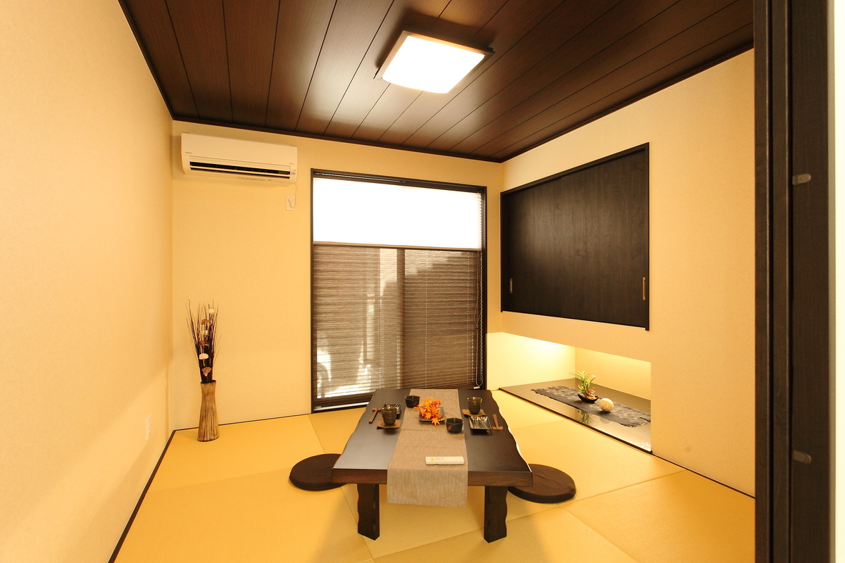 japanees room（和室）
小上がり和室は、すっきりとシンプルにまとめました