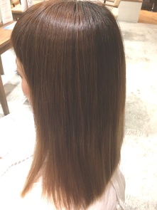 【NEW縮毛矯正】アイロンを使わないサラツヤ縮毛矯正