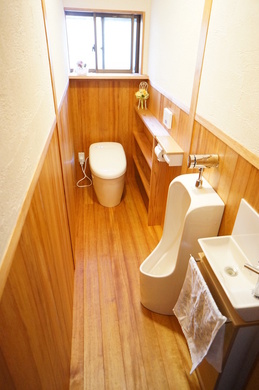 長居したくなるトイレ施工後