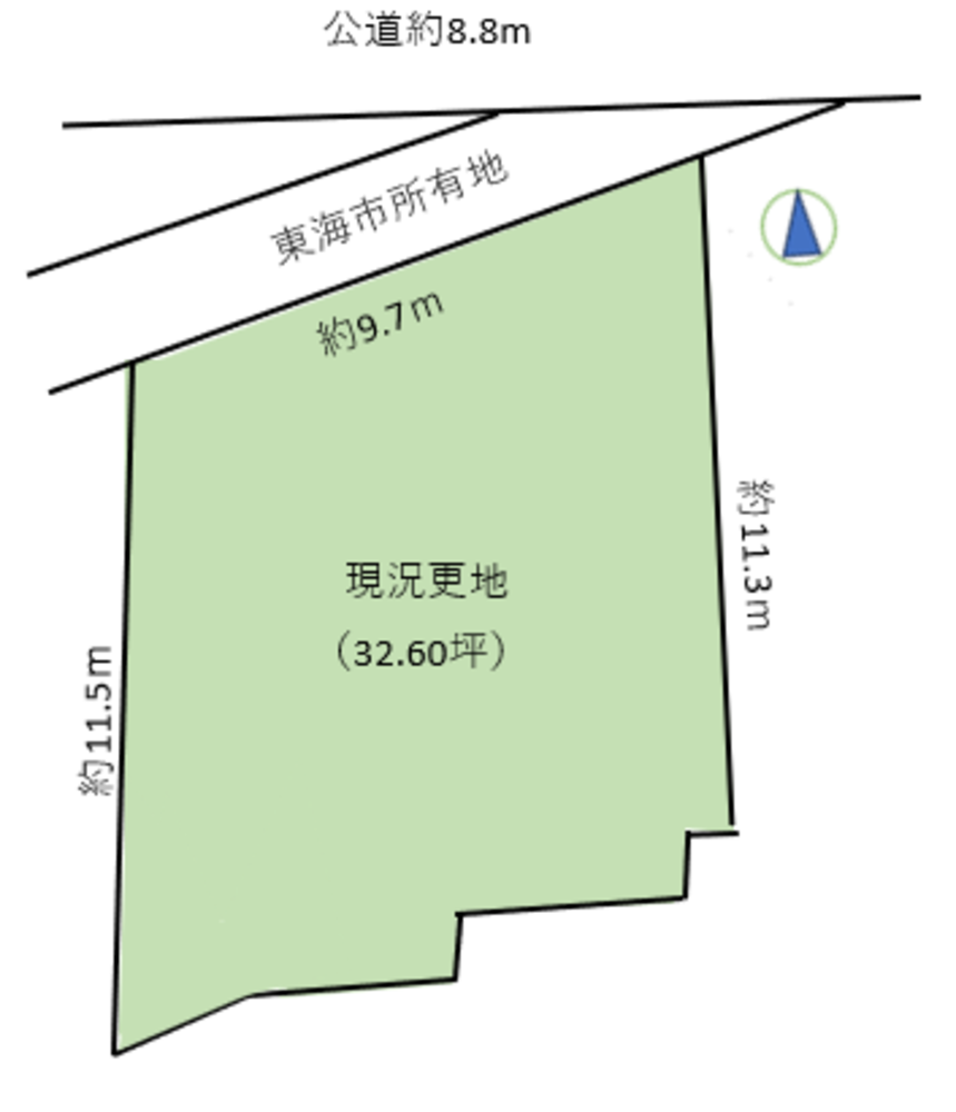 東海市富木島町山中土地1