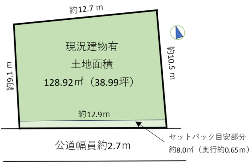 愛西市古瀬町古御堂土地1