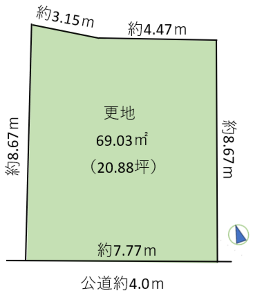 千種区月ケ丘３丁目土地1