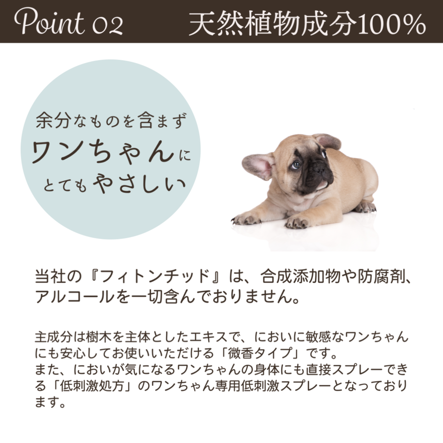 フィトンチッドスプレーフォードッグ3