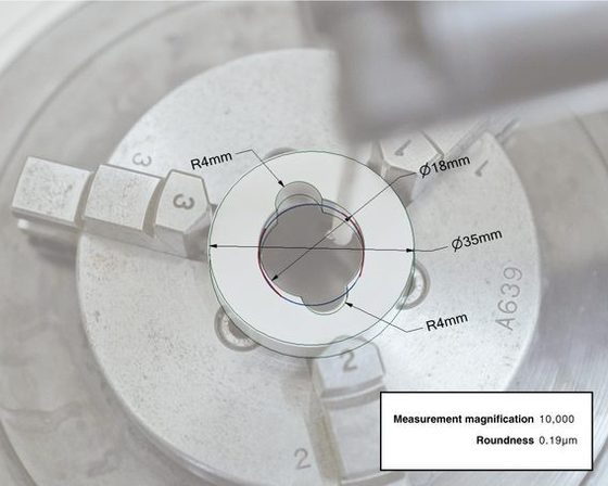 Zirconia ceramics Ring with ditch in the I.D.1